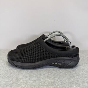 Merrell Encore Breeze 3 Womens Shoes Size 7.5 Black Slip On Clogs Mules J48250
